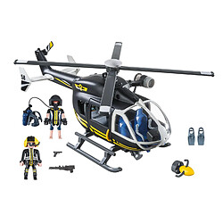 Playmobil® Hélicoptère et policiers d'élite Playmobil City Action 9363