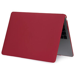 Avis Wewoo Housse Sacoche Etui de protection pour ordinateur portable style mat pour MacBook Air 13,3 pouces A1932 (2018) (Vin Rouge)