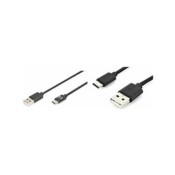 DIGITUS Câble de connexion USB 2.0, USB-C - USB-A, 1,0 m ()