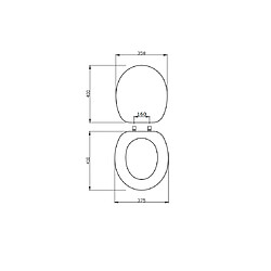 Avis Kiamami Valentina ABATTANT UNIVERSEL POUR TOILETTES EN MDF CERTIFIÉ FSC ET CHARNIÈRES EN NYLON