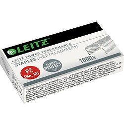 LEITZ agrafes No 10, zinguées, contenu: 1.000 pièces ()