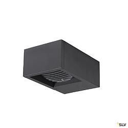 Avis Slv Applique extérieure ESKINA FRAME, simple, anthracite, LED, 15W, 3000/4000K, IP65, interrupteur CCT