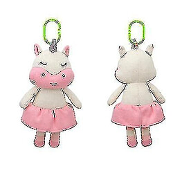 Avis Universal Poupée apaisante bébé licorne, lit de poupée en peluche suspendu AZ14697