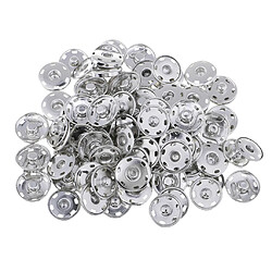 50 boutons pression en métal boutons pression à coudre pour coudre des vêtements 19mm pas cher