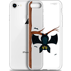 Caseink Coque arrière Apple iPhone 7/8 (4.7 ) Gel HD [ Nouvelle Collection - Souple - Antichoc - Imprimé en France] Petite Chauve Souris