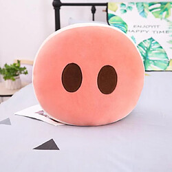 Acheter Universal 1 pièce 40 * 38cm Idée Rond Pink Pig Nez Soft Coussin Coussin de canapé Amusant Personnalisé Décoration De Maison Mode Cartoon Peluche Peluche Jouet | Oreiller en peluche