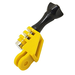 Acheter 90 degrés Direction Adaptateur Coude avec Vis pour Gopro Hero 4 5 Jaune