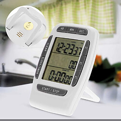 Universal Minuteur LCD numérique portable multicanal à 3 canaux, horloge à compte à rebours précis, minuteur multicanal, minuteur multipièce pas cher