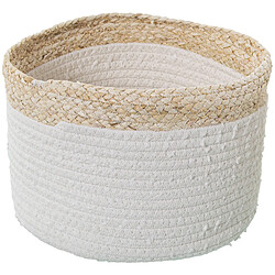 Avis Lot de paniers Alexandra House Living 03778 Blanc osier Rotin Fibre naturelle (2 Unités)