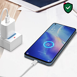 Câble Oppo USB-C Original Charge Rapide 3A et Sécurisée Blanc pas cher