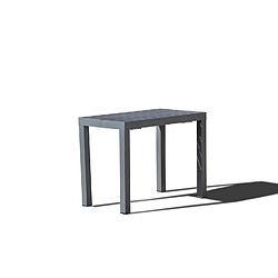 Concept Usine Table de jardin extensible en alu 2 à 6 personnes OLAHO