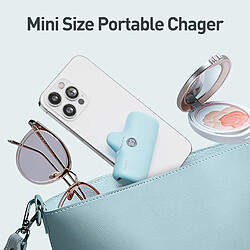 SANAG Mini Batterie Externe 4800Mah Pd Fast Charging, [2024 Upgrade] Power Bank Charge Rapide Avec Affichage Led Compatible Avec Iphone 14/14 Pro/13/13 Pro/12/12 Mini/11/Se/Xr/8/7/6S, Bleu pas cher