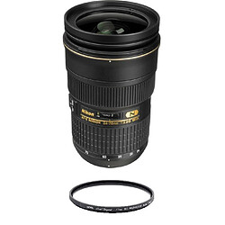 NIKON AF-S 24-70MM F2.8G ED + HOYA 77mm PRO 1D Protector 