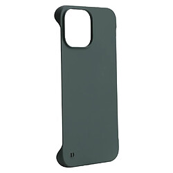 Coque en TPU ENKAY caoutchouté, mat, antichoc vert noirâtre pour votre iPhone 12 Pro Max 6.7 pouces