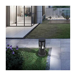 Acheter Tradex JARDIN STEP LAMP IP65 ALUMINIUM VERRE 12WATT ES59 NOIR