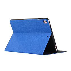 Acheter Wewoo Housse Étui Coque Etui de protection en TPU pour iPad 10.2 Voltage Craft Cloth avec support Bleu