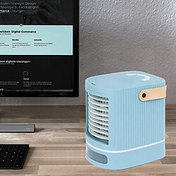 Avis Refroidisseur d'Air Personnel, Ventilateur de Climatiseur Portable avec Poignée, 3 Vitesses de Vent, refroidisseur d'air USB pour Chambre à coucher,Bureau