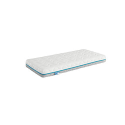 Ecus Matelas 140x70cm Ergonomic Anti-Asphyxia Viscoelastic Blanc 