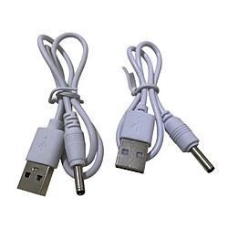 Cordon d'alimentation CC DC3.5 Câble de charge USB vers Dc3.5 * 1.35 Câble de charge Trou rond Câble de charge DC3.5 DC