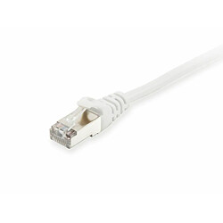 Equip Câble Réseau Rj45 Cat.6A S/Ftp 0,25M Blanc