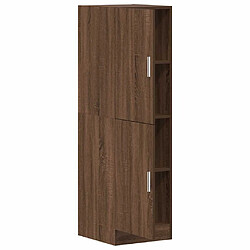 Acheter vidaXL Armoire de cuisine chêne marron 38x41,5x131,5cm bois ingénierie