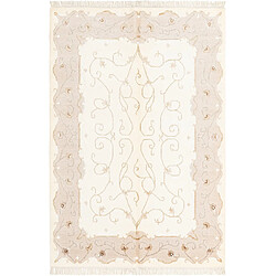 Vidal Tapis de laine 183x124 beige Darya