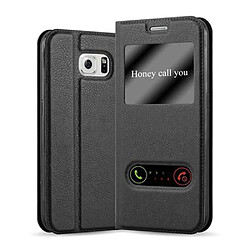 Cadorabo Coque Samsung Galaxy S6 Etui en Noir