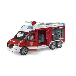 Bruder Fourgon de pompiers MB Sprinter avec module son et lumière