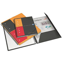 Cahier à spirales Oxford Meetingbook Format A5 - petits carreaux - 160 pages