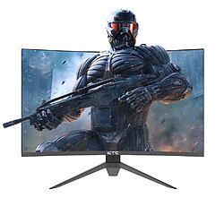 Moniteur de jeu KTC H32S17 incurvé 32 pouces 1500R 2560 x 1440 QHD 170 Hz 16:9 ELED 99 % sRGB 1 ms Temps de réponse