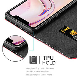 Cadorabo Coque iPhone 13 PRO MAX Etui en Rouge pas cher