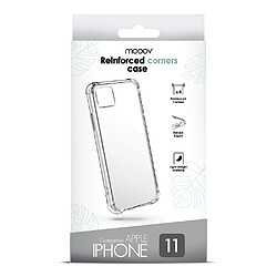 Avis MOOOV Coque semi-rigide renforcée pour iPhone 11 - transparente