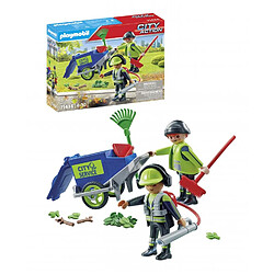 Acheter Playmobil® 71434 Agents entretien voirie avec équipement