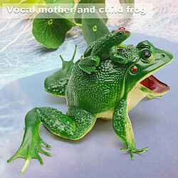 Jouet de grenouille à sonnerie Texture claire Puzzle Accessoires délicats Simulation Jouet de grenouille sonore pour les présentations