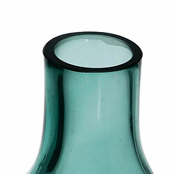 BigBuy Home Vase Vert Verre 12,5 x 10 x 25 cm