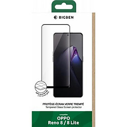 Avis Protection d écran en verre trempe 2.5D BigBen Connected pour Oppo Reno 8 8 Lite Transparent