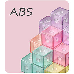 Universal Montessori Magnetic Puzzle Puzzle Enfants Soma Cube Bricolage Bloc de construction Jouets éducatifs