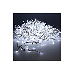 Guirlande blanche scintillante compact EDM - esprit de Noël - blanc froid - ampoules LED - 11 m - 72263