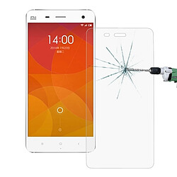 Wewoo Verre trempé 100 PCS pour Xiaomi Mi 4 0.26mm 9H Surface Dureté 2.5D Antidéflagrant Film d'Écran