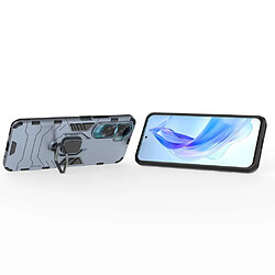 Acheter Htdmobiles Coque pour Huawei Honor 90 Lite 5G - housse etui rigide anti choc + verre trempe - BLEU FONCE