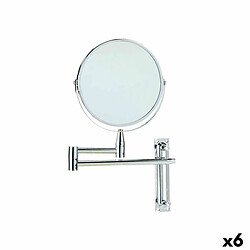 Berilo Miroir Grossissant Extensible Ø 17 cm Métal (6 Unités)