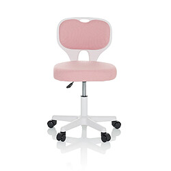 Chaise pivotante pour des enfants KIDDY TOP W Rose hjh OFFICE