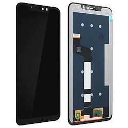 Avizar Écran LCD Xiaomi Redmi Note 6 Pro Bloc Complet Tactile Compatible noir