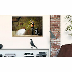 Paris Prix Tableau Imprimé Cave Painting - Banksy 40 x 60 cm