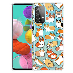 Coque en TPU antichoc Chat de dessin animé pour votre Samsung Galaxy A53 5G