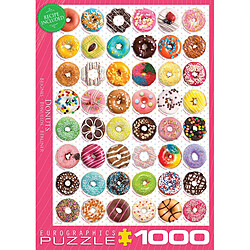 Avis Eurographics 6000?1 485,9 cm Donut Tops Sweet Collection Puzzle (Lot de 1000)