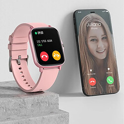 Avis Universal Écran tactile Smartwatch Femme IPX7 Imperméable Fréquence cardiaque Fitness Tracker Smartwatch pour Femme Montres Montres Montres | Smartwatches (Rose)