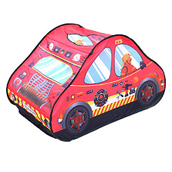 Tente De Jeu De Camion Pliable Pour Enfants Garçons Et Filles Playhouse Voiture De Pompiers D'école Extérieure Intérieure