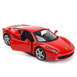 Universal 1: 32458 Voiture de sport italienne Simulation statique Moulée sous pression Modèle de collection Jouet de voiture | Voiture jouet moulée sous pression (rouge)