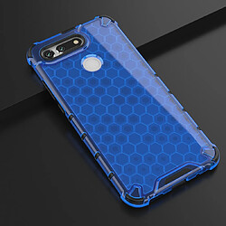 Avis Wewoo Coque Souple PC + TPU en nid d'abeille antichoc pour Huawei Honor V20 bleu